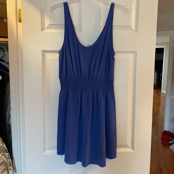 Wilfred Silk Blue Dress - Picture 1 of 2